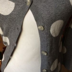 American Eagle Outfitters Polka Dot Cardigan